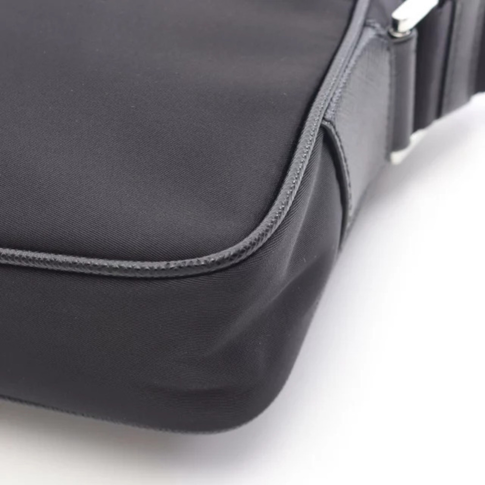 Prada TESSUTO Black Saffiano Shoulder Bag SAFFIANO Leather - Picture 5 of 6